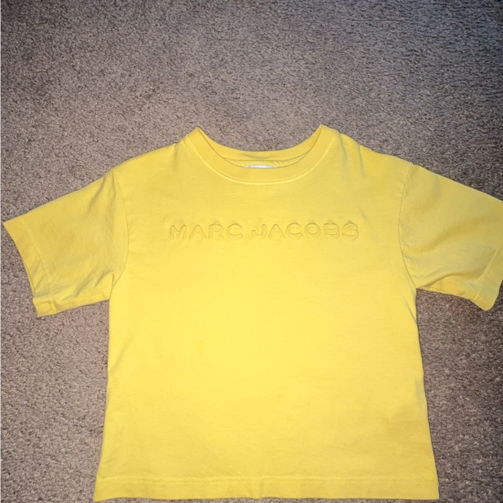 Marc Jacobs Kids Tee in Sunny Yellow